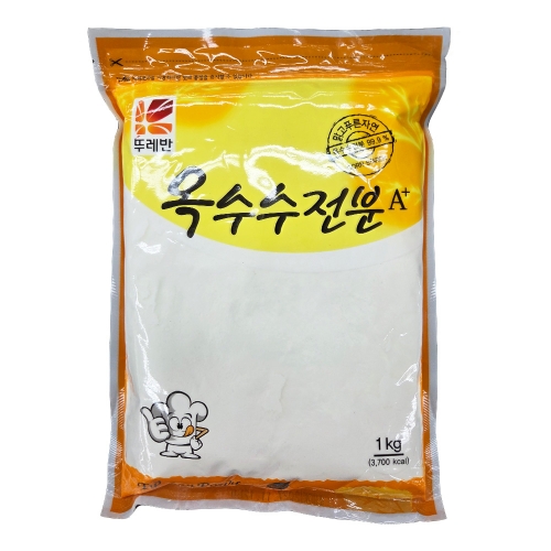 뚜레반 옥수수전분A+ 1kg  (튀김가루/밀가루)