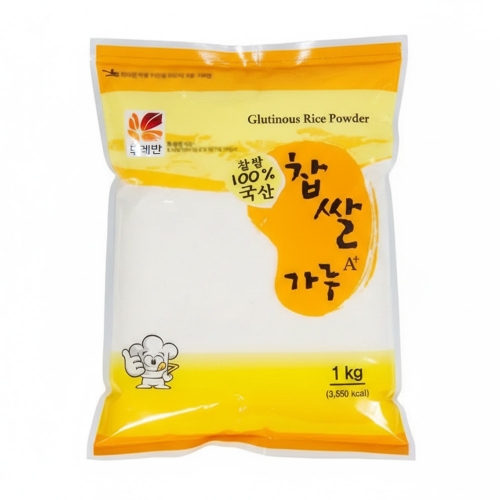 뚜레반 찹쌀가루A+(국산) 1kg  (튀김가루/밀가루)