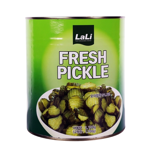 라리 오이피클 슬라이스 3.1kg  (통조림/캔/햄/잼)