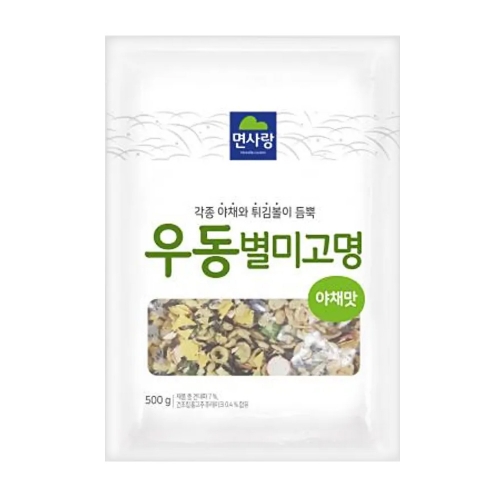 면사랑 건더기스프 야채맛 500g  (스프류)