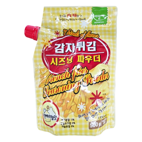 미담채 감자시즈닝분말 크림버터마늘 500g  (조미료/분말류)