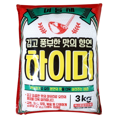 미담채 하이미 3kg  (조미료/분말류)